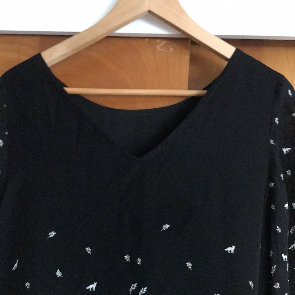Mini fox 🦊 print dress. - Picture 7 of 9